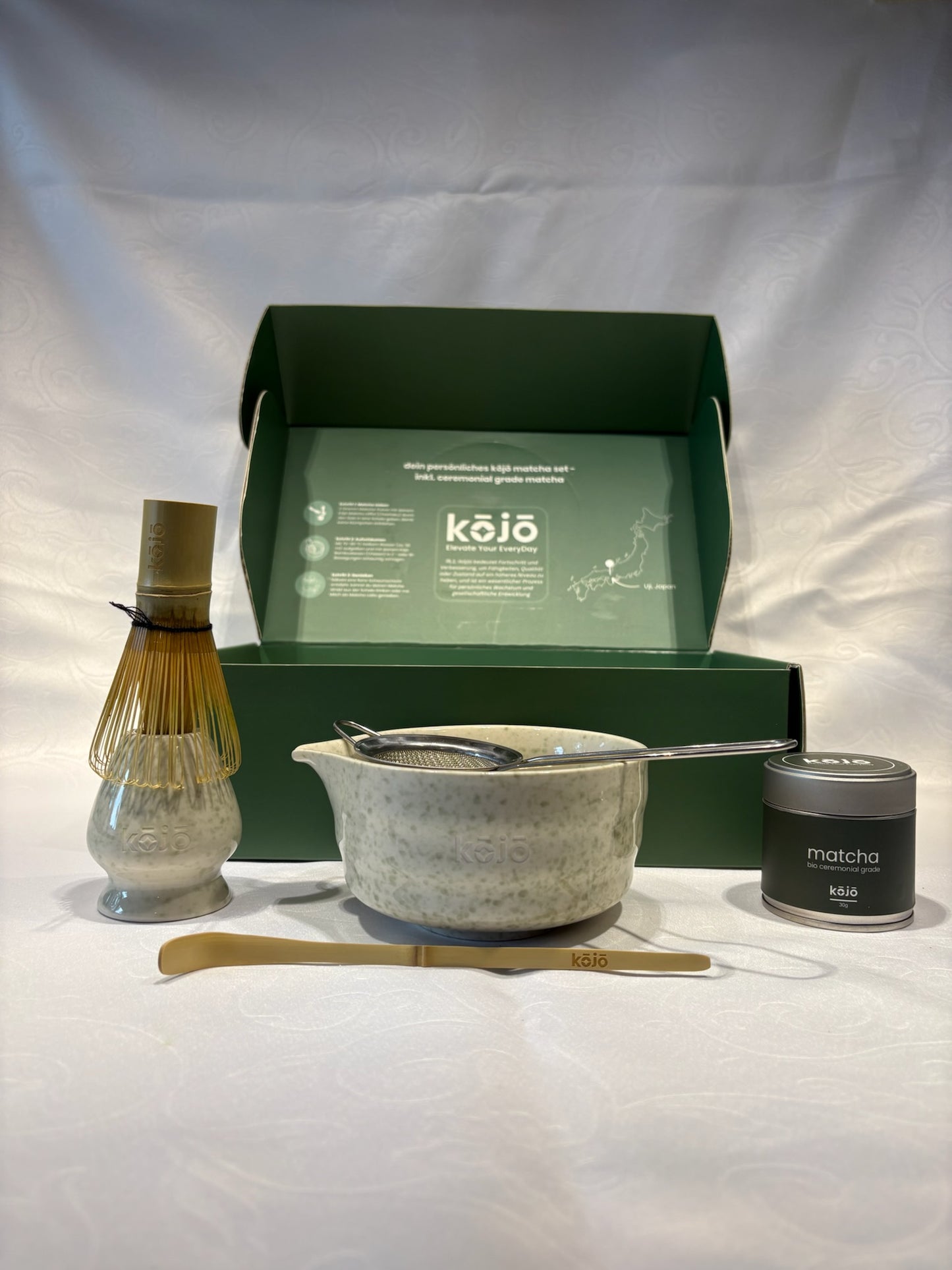 kōjō Matcha Set inkl. 30g Ceremonial Matcha