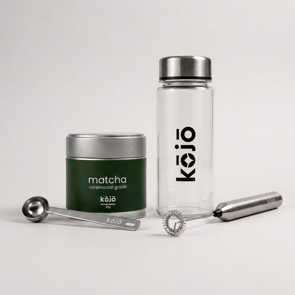 kōjō Matcha Travel Paket – kompaktes Matcha Set für unterwegs