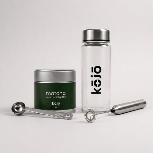 kōjō Matcha Travel Paket – kompaktes Matcha Set für unterwegs