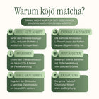 Trinke Matcha für deine Gesundheit. Zum Abnehmen, Engiften und für die Energie